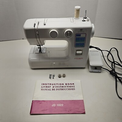 #ad Janome New Home Portable Sewing Machine Model JD 1822 $79.95