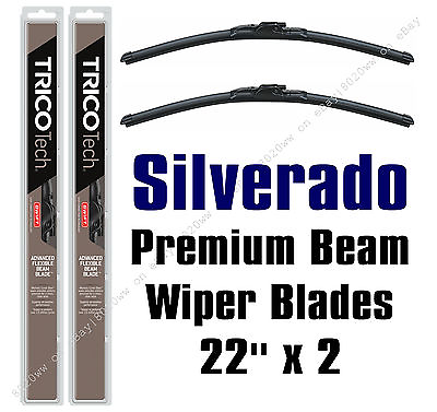 #ad 1999 2013 Chevy Chevrolet Silverado Wiper Blades Complete Set Of 2 19220x2 $28.76
