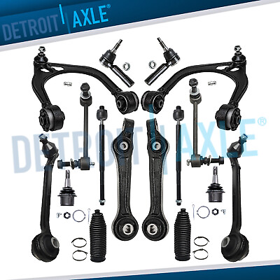 #ad RWD 16pc Front Control Arm Kits Tie Rods Sway Bars for Dodge Challenger Charger $163.61