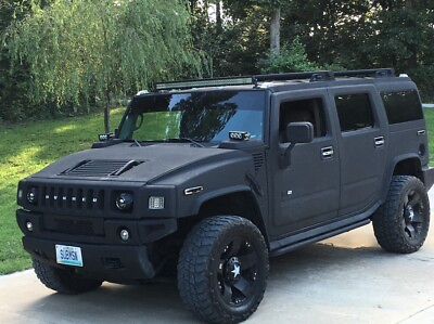 #ad 2003 Hummer H2 Black Ops exterior with Luxury Package $19400.00