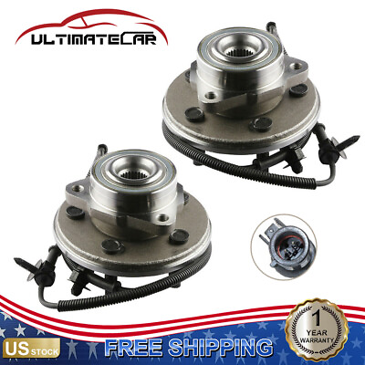 #ad Pair 2 Front Wheel Hub Bearing Assembly For Ford Explorer Mercury Mountaineer $70.96