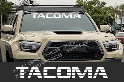 #ad Tacoma Windshield Banner Decal Sticker Sport 4x4 Window Graphic $14.99