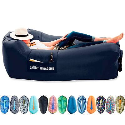 #ad Chillbo Shwaggins Inflatable Couch – Cool Inflatable Chair Easy Setup is Perf... $57.71