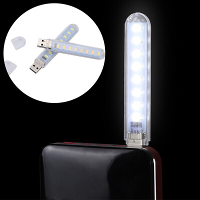 #ad Mini Portable DC5V Ultra Bright USB LED Light For Bank PC 3leds Lights $5.76
