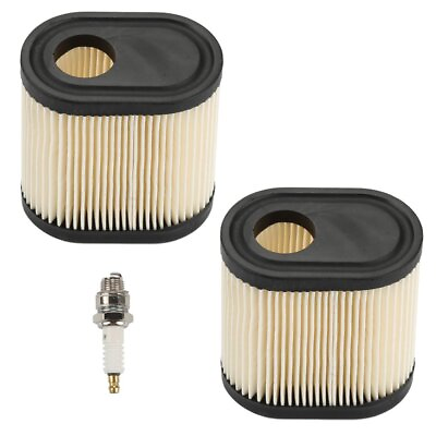 #ad #ad 36905 Air Filter for Tecumseh Lawnmower 751 11122 LV195EA with RJ19LM Spark Plug $19.95