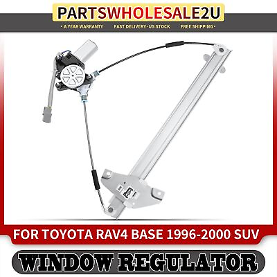 #ad Front Left Power Window Regulator w Motor for Toyota RAV4 1996 2000 SUV 4 Door $52.99