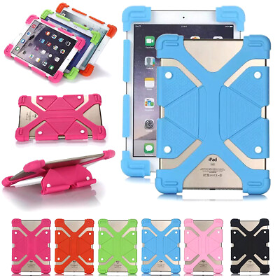 #ad Shockproof Silicone Kid Friendly Stand Case Cover For Lenovo Tab M8 Plus 2 3 Gen $11.74