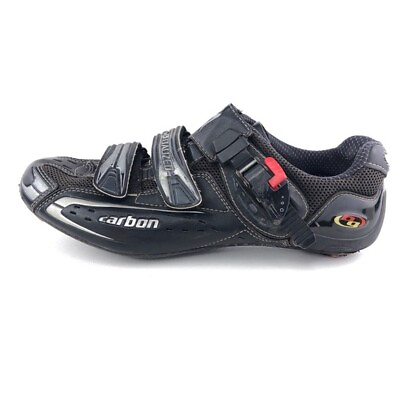 #ad #ad Specialized BG Pro Carbon Road Cycling Shoes Mens Size 8.5 EUR 41.5 Black Red $35.00