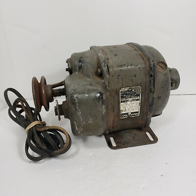 #ad Vintage Leland Electric Motor 1 Phase 1 5 HP 115V 230V 1725RPM Gasoline Pump $249.99