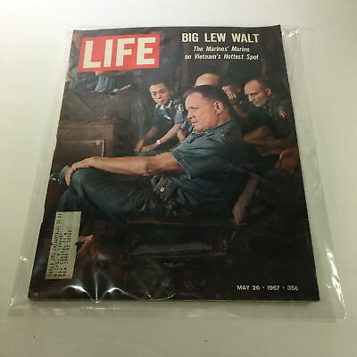 #ad Life Magazine: May 26 1967 Big Lew Walt: The Marine#x27;s Marine in Vietnam $13.95