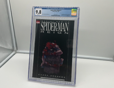 #ad Spider Man Reign #1 CGC 9.8 1st Print Recalled Peter Parker Marvel 2007 $188.99