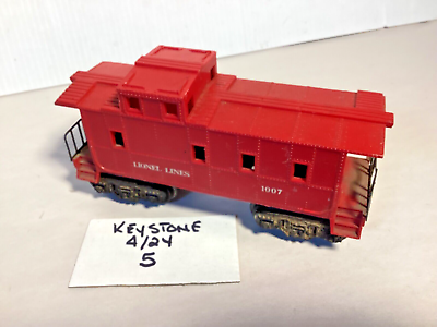 #ad Vintage Lionel O O 27 red caboose #1007 $6.99