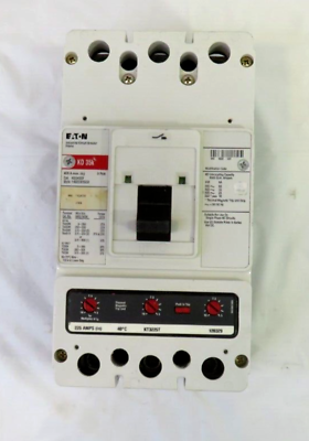 #ad EATON KD 35K KD3400F 3 Pole Industrial Circuit Breaker FOR PARTS REPAIR $222.00
