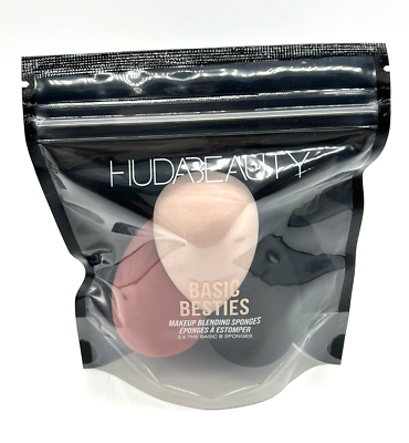 #ad Huda Beauty Basic Besties Makeup Sponge Bundle Set Of 3 Authentic And Brand New $19.50