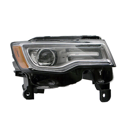 #ad CH2503252R Remanufactured Passenger Side Head Lamp Assembly HID Chrome Bezel $366.00