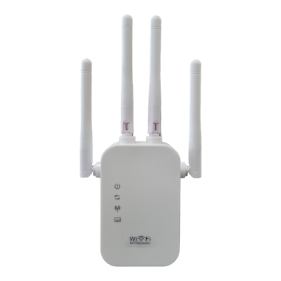 #ad WiFi Range Extender Internet Booster Wireless Signal Repeater $12.95
