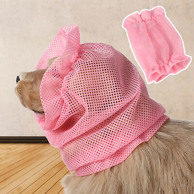 #ad Dog Snood Stretchy Ear Protection Dogs No Flap Ear Wrap 4 Colors $9.13