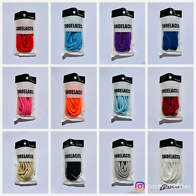 #ad THICK OVAL REPLACEMENT SHOELACES FOR NIKE SB DUNK SHOE LACES COLORS BUY 2 GET 1 $4.49