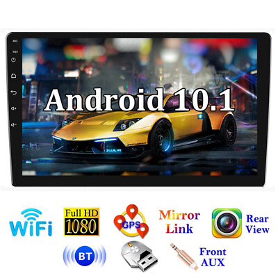 #ad Double 2DIN 10.1quot; Android 10.1 Car Multimedia Radio GPS Sat Nav Bluetooth Stereo $44.88