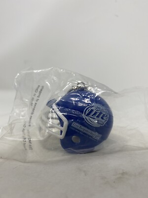 #ad Mini Helmet Key Chain Bottle Opener Miller Lite ESPN VINTAGE RETRO $9.99