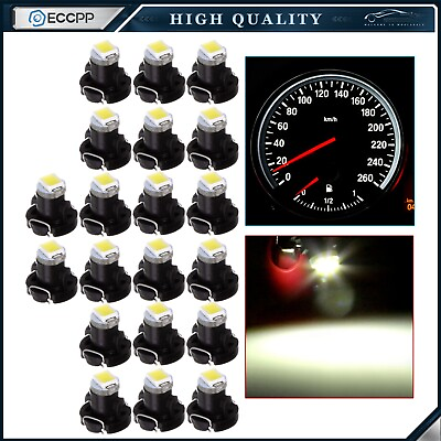 #ad 20Pcs White T3 Neo Wedge 1SMD LED Cluster Dash A C Climate Light Bulbs For Acura $10.39