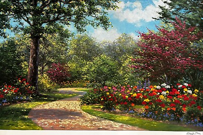 #ad Summer Enchantment Miles Schaefer Seriolithograph UNFRAMED Signed in Plate COA $95.00