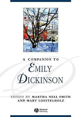 #ad A Companion to Emily Dickinson by Martha Nell Smith English Hardcover Book $269.75