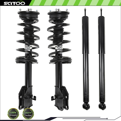 #ad Kit Set of 4 Front Strut Coil amp; Spring Rear Shock For 2007 2010 Ford Edge AWD $184.48