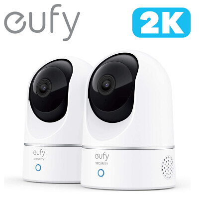 #ad eufy Security 2K Smart IP Camera Panamp;Tilt Cam Wi Fi Baby Monitor Human amp; Pet AI $99.99