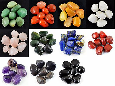 #ad Crystal Healing Gemstone Wholesale 500 cts Lots Natural Loose Tumble GEM EDH $29.99