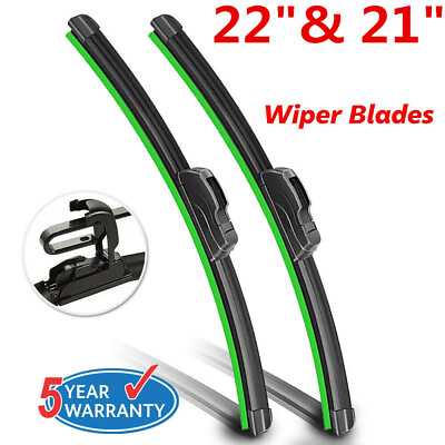 #ad 22quot;21quot; OEM Quality Windshield Wiper Blades For Toyota Tacoma Cadillac CTS US $8.98