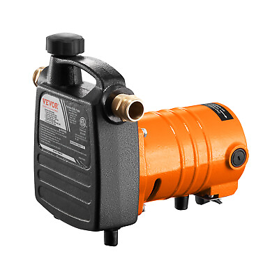 #ad VEVOR 1600 GPH 1 2HP Cast Iron Water Transfer Pump Portable Utility Pump 7.5 Amp $75.98
