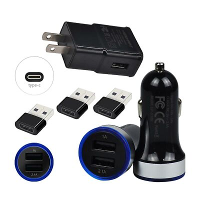 For Samsung Galaxy S20 S21 S22 Ultra 5G Wall Car Charger Adapter USB C Converter $17.99