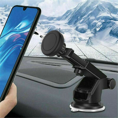 #ad Universal Magnetic Car Mount Holder Dash Windshield Suction Cup For Cell Phone $6.99