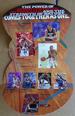 #ad 1997 Rookie Thunder Basketball Draft Pick SELL SHEET No Cards Tim Duncan etc $27.00