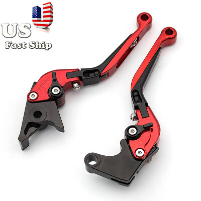 #ad Motorcycle Foldableamp;Extend Clutch Brake Logo Lever For YZF R6 1999 2004 R1 02 03 $36.11