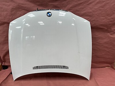 #ad Genuine Hood Bonnet Cover Panel White BMW E46 330CI 325CI OEM 133K $352.75