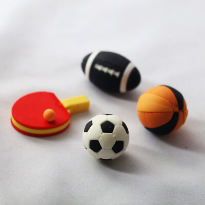 #ad Dollhouse Miniature 1 12 Ball Game Football Basketball Rugby Table Tennis Sports $1.58