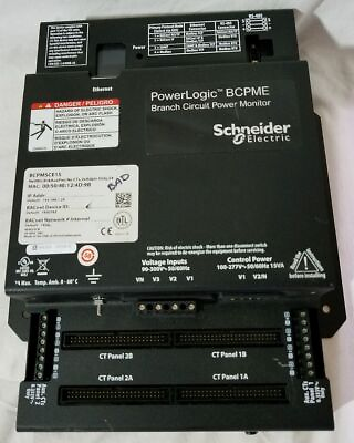 #ad Schneider Electric PowerLogic BCPMSCE1S Branch Circuit Power Monitor AS IS NON $290.00