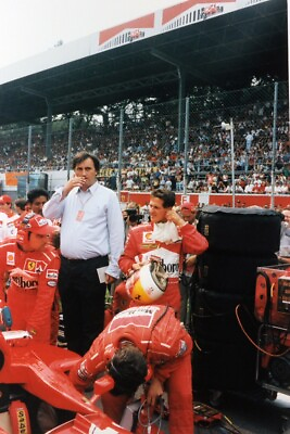 #ad #ad Vintage Press Photo Auto Schumacher Ferrari Italian Grand Prix 1997 $16.38