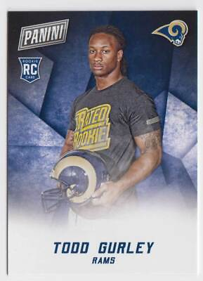 #ad 2015 Panini Black Friday Rated Rookie #1 Todd Gurley St. Louis Rams $4.95