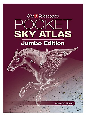 #ad JUMBO POCKET SKY ATLAS SECOND EDITION $21.00