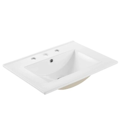#ad Modway 24quot; Bathroom Sink White $85.00