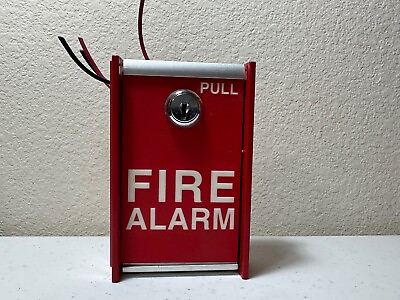 #ad Gamewell FCI MS 6 Fire Alarm Pull Station $26.31