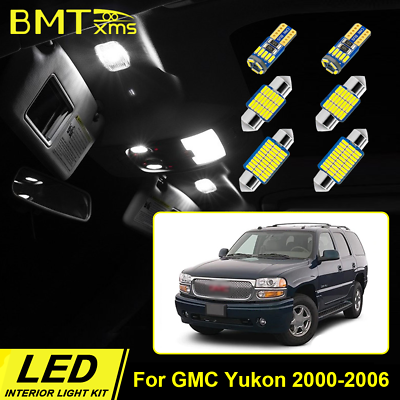 #ad 23x White LED Interior Lights For GMC Yukon Chevy Suburban Tahoe 2000 2006 $18.62