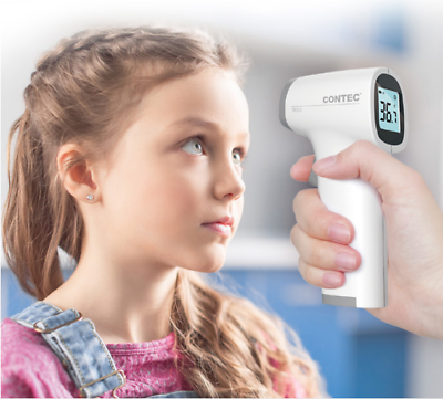 #ad Digital Infrared Forehead Thermometer non touch LCD Termometro Temperature Fever $17.99