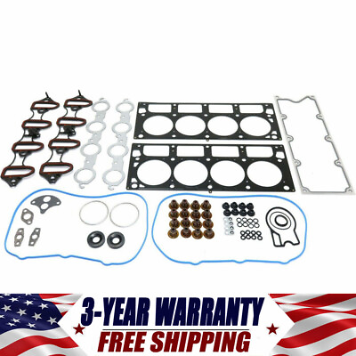 #ad Complete Engine Gasket Kit Replace For Chevrolet Silverado 1500 LS LT 6.0L 2003 $80.75