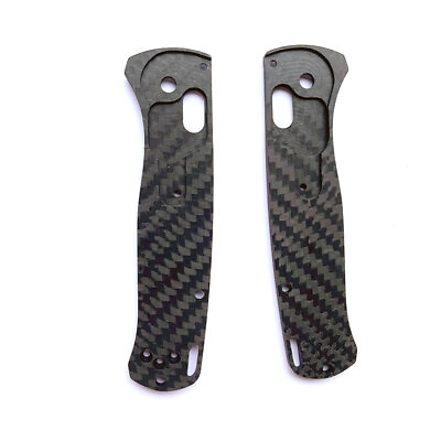 2PCS 3K Carbon Fiber Handle Scales Patch For Benchmade Bugout 535 New $39.99
