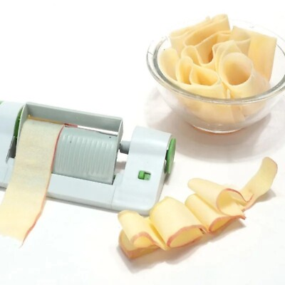 #ad Portable Manual Vegetale Peeler Multi Function Faster Round Sheet Fruit Slicers $18.80