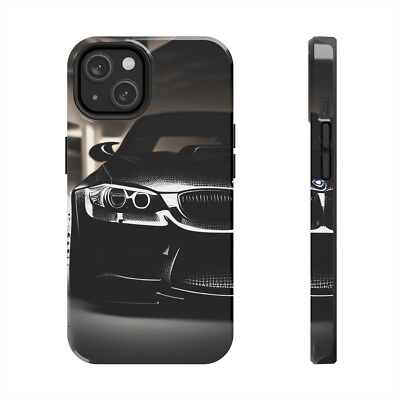 #ad Case For iPhone 14 Pro Pro Max Cover Black White BMW M3 Tough Case $29.99